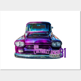 1959 Chevrolet Apache 31 Pickup Truck Posters and Art